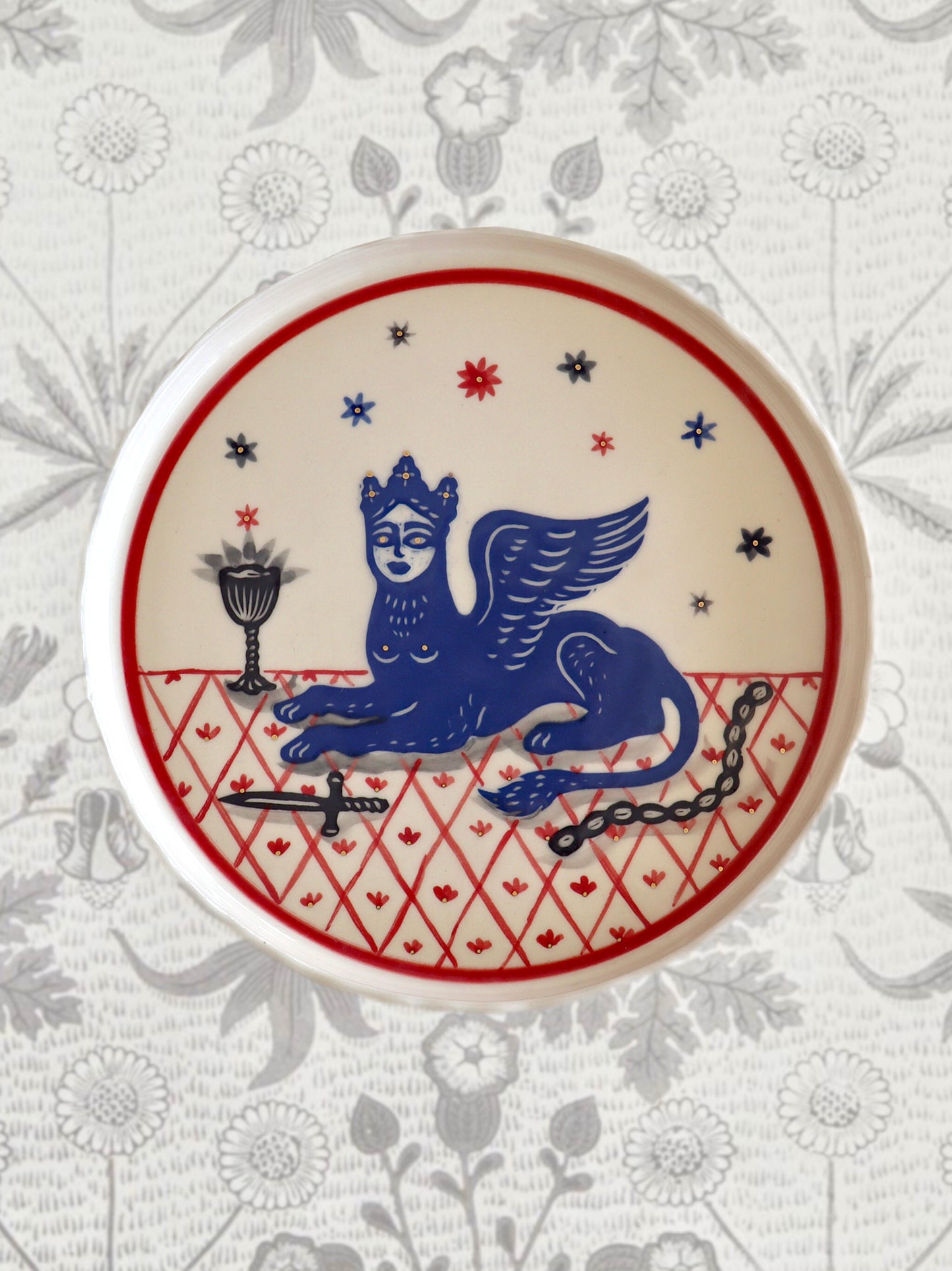 Small plate +greyhound+