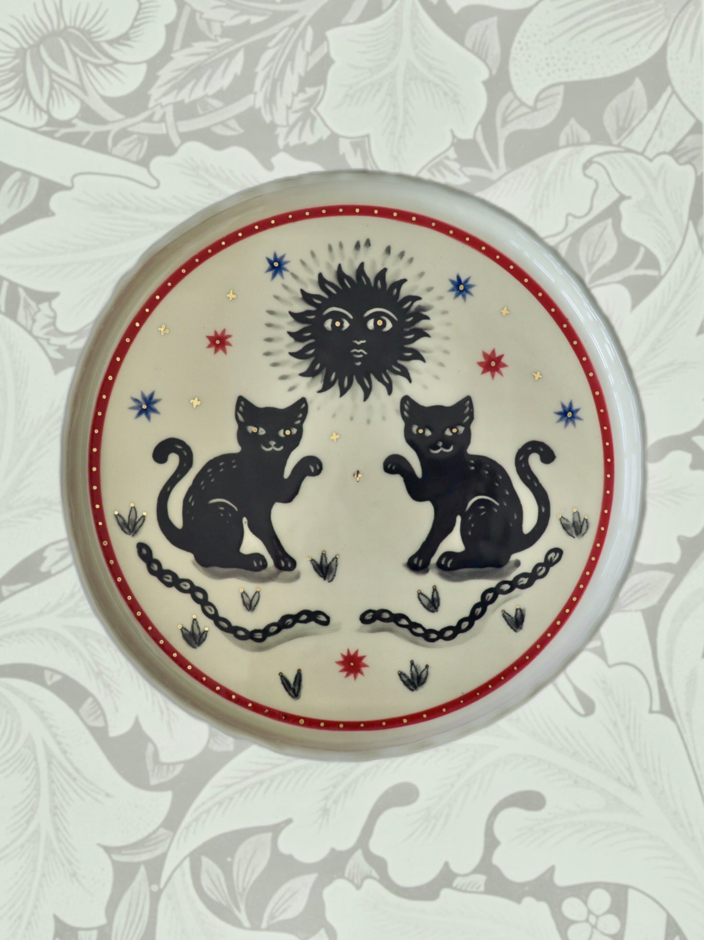 Small plate +greyhound+