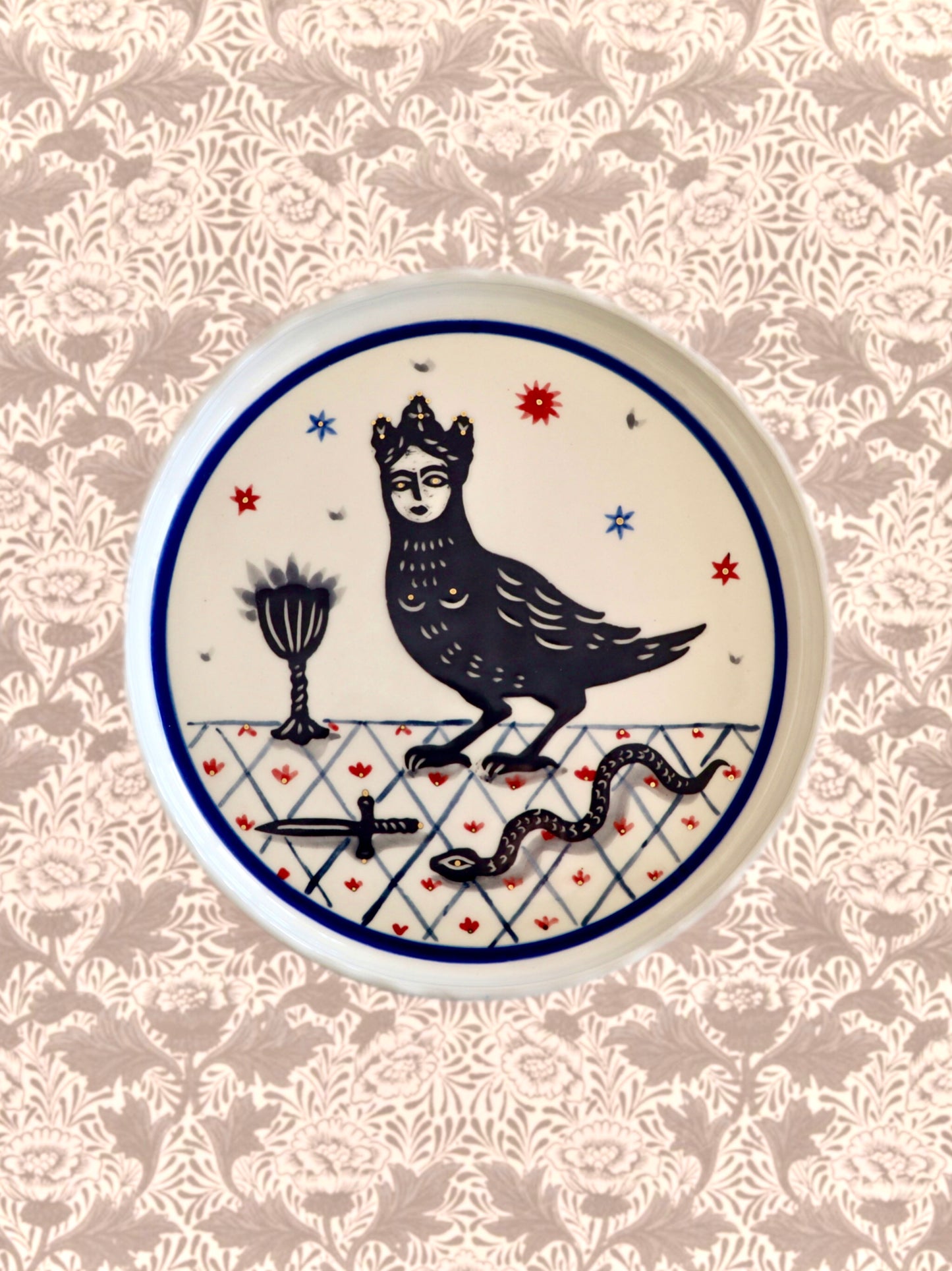 Small plate +greyhound+