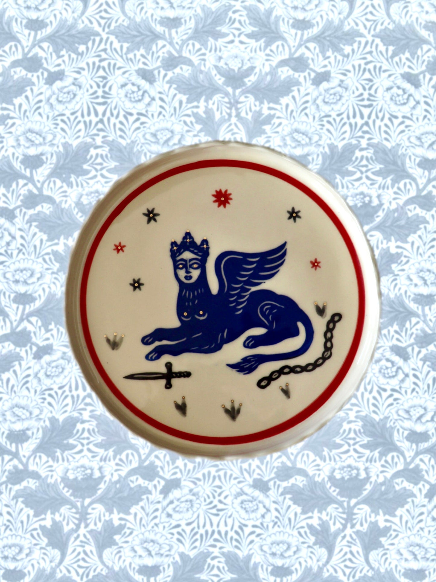 Small plate +greyhound+