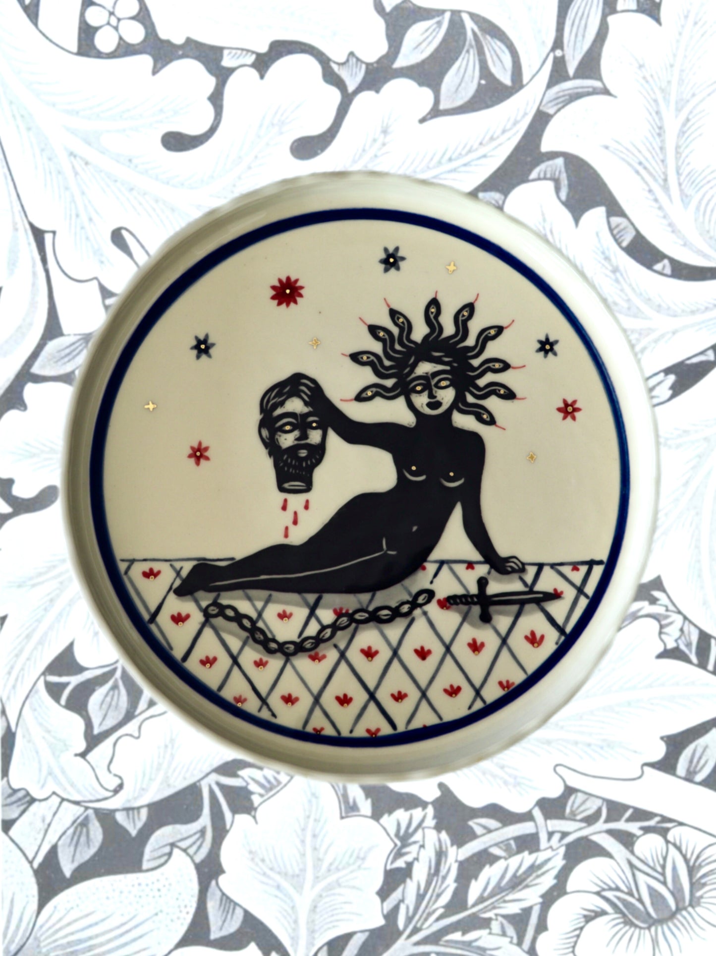 Small plate +greyhound+