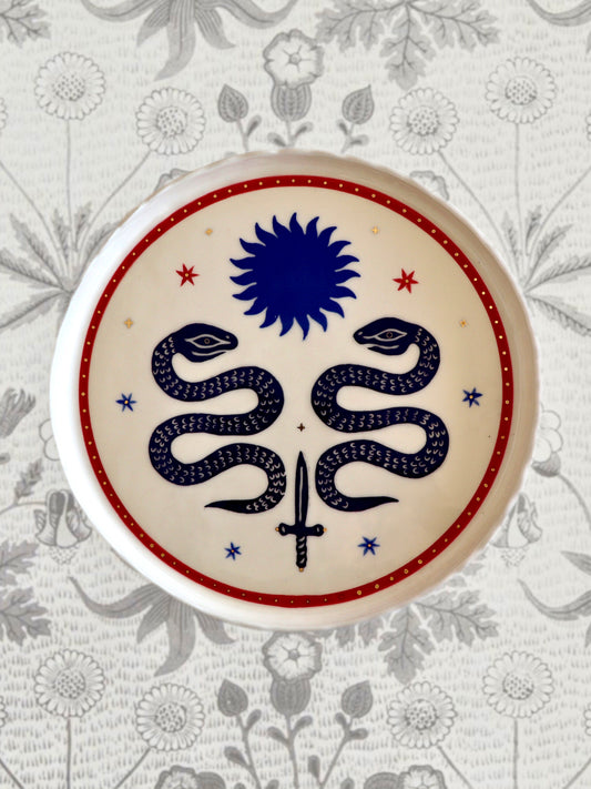 Small plate +greyhound+