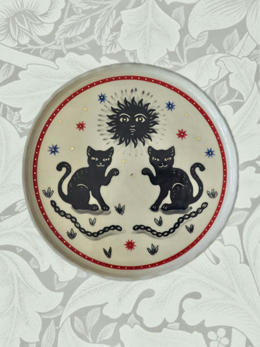 Small plate +greyhound+