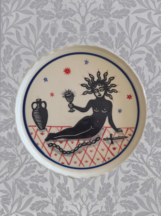 Small plate +greyhound+