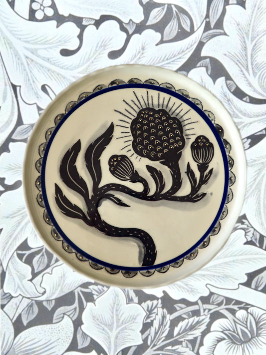 Small plate +greyhound+