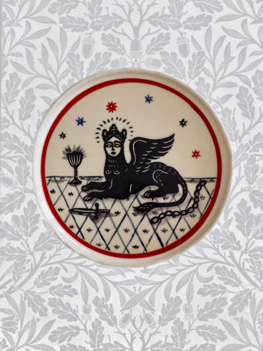 Small plate +greyhound+