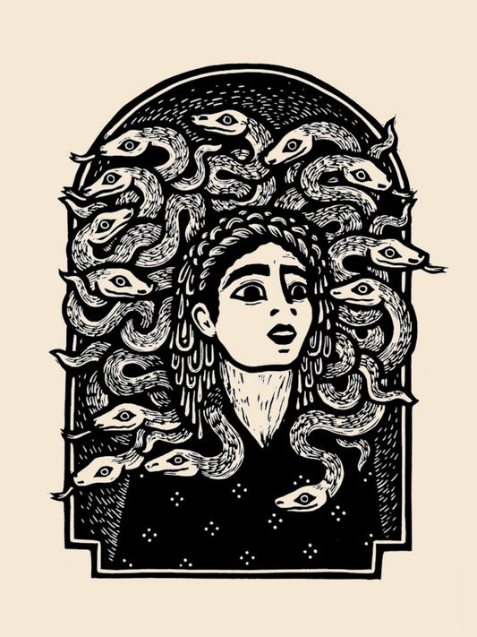 Méduse, Estampe en tirage limité