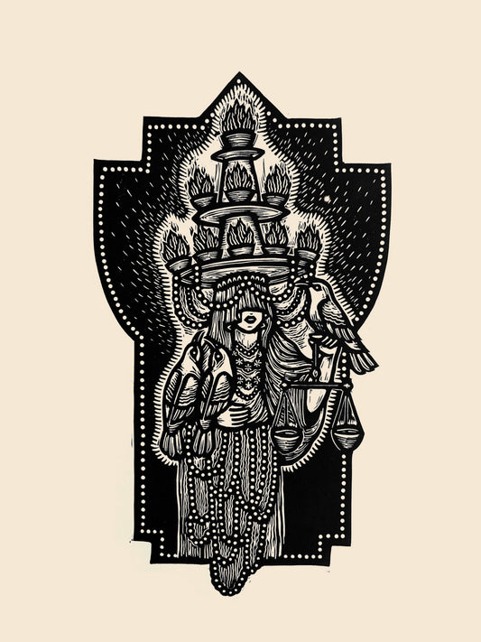 Pyrocène, Estampe en tirage limité